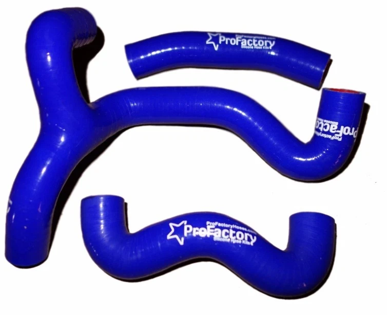 KTM 50SX 50 SX Mini Radiator Hose Y Kit Pro Factory Hoses Blue 2012-2018 - Image 1 of 1