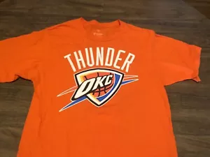 Russell Westbrook Oklahoma City Thunder NBA Small Orange T Shirt - Picture 1 of 8