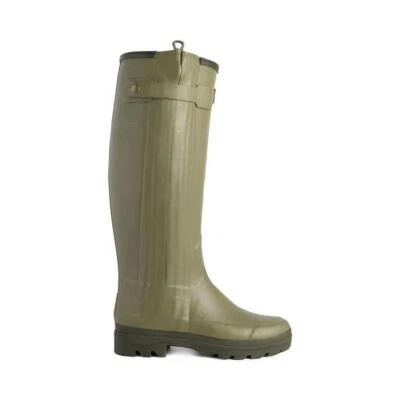 Le Chameau Gummistiefel Jagdstiefel Chasseur Néo für Damen grün - Bild 1 von 4