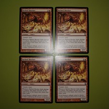Barbed Shocker x4 Time Spiral 4x Magic the Gathering MTG