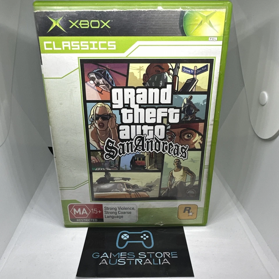 Grand Theft Auto San Andreas XBOX - Image 1 of 1