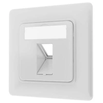 HB-DIGITAL Presa di rete da incasso presa dati presa di giunzione presa LAN 1 porta Keystone Cat 7 8