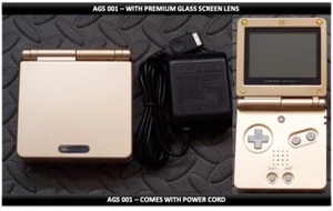 Nintendo Game Boy Advance GBA SP System AGS 001 Front-lit Model GLASS Pick Color - Picture 1 of 13