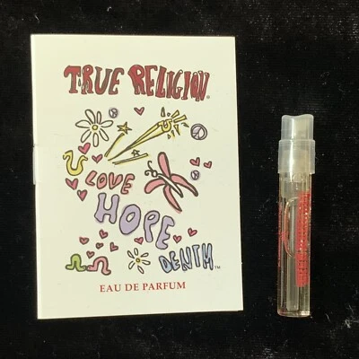 True Religion Love Hope Denim Mujer Muestra 0.05 oz/1.5 ml Eau De Parfum Spray Foto 1 de 3