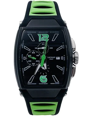 Orologio Locman Tremila Crono 550KKG/575 Titanio/Gomma Scontatissimo Nuovo
