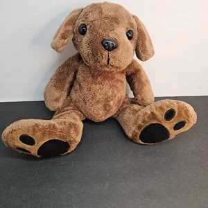 Chosun Big Feet Brown Chocolate Lab Dog Plush 14 Inch JC Penney Stuffed Animal - Picture 1 of 8