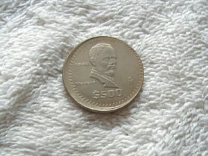 500 PESO ERROR MADERO 1988 FROM MEXICO.  - Picture 1 of 3