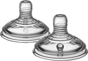 Tommee Tippee Closer to Nature Baby Bottle Teats, Breast-Like, Anti-Colic Val... - Picture 1 of 12