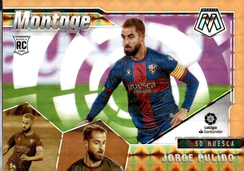 JORGE PULIDO 2020 MOSAIC **ORANGE** PRIZM ROOKIE RC /25 !! SSP 🔥 SPAIN / HUESCA - Image 1 of 2
