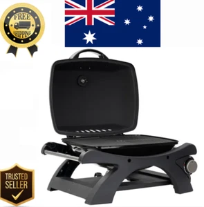 Gas BBQ Grill Portable Folding LPG Outdoor Camping Cooking Plate Picnic Caravan - Picture 1 of 13
