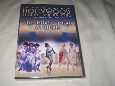 Hollywood Singing and Dancing: The 1980s, 1990s & 2000s DVD NEW Musical History - Imagem 1 de 2