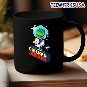 Chicken Jockey 2025 Shirt Funny Chicken Jockey Pixel Minecraft Shirt - Picture 1 of 4