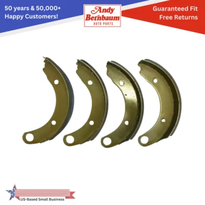 Juego de zapatas de freno traseras y delanteras de 10" para Plymouth 1946-1948 Foto 1 de 4