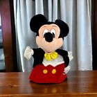 Vintage 1993 Disney Mattel 9? Mickey Mouse Plush Hand Puppet Disneyland Euc