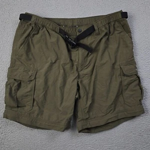 Guide Series Cargo Shorts Mens Extra Large XL 32 Green Outdoors Lightweight belt - Picture 1 of 16