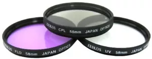 Zeikos ZE-FLK58 58mm Filter Kit - Picture 1 of 6