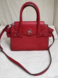 Borsa a tracolla Michael Kors Carmen media con patta tracolla messenger - Foto 1 di 10