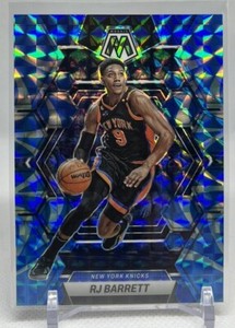 2022-23 Panini Mosaic RJ Barrett Reactive Blue Prizm NY Knicks #3