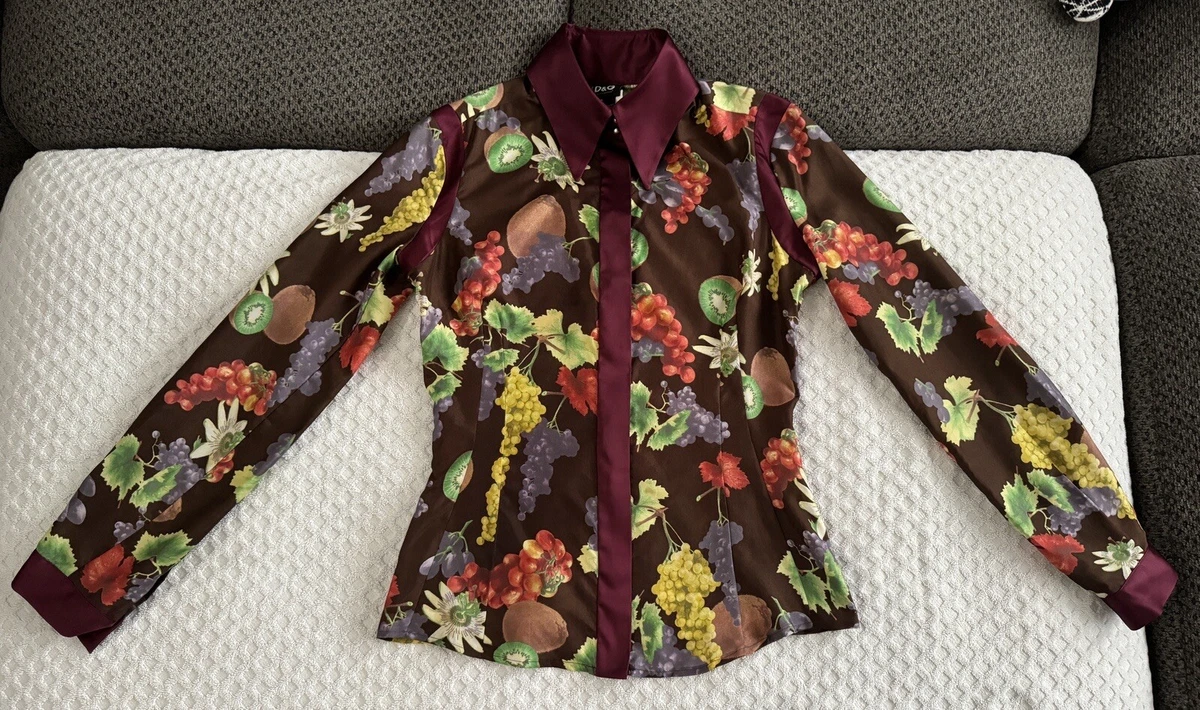 Dolce&Gabbana Silk Multicolor Tops for Women for sale | eBay