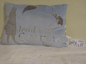 Frozen II Decorative PIllow Blue Leading With Courage - Picture 1 of 2