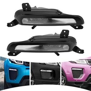 For 2016-2018 Range Rover Evoque LED DRL Front Daytime Running Fog Light Lamps - Picture 1 of 18