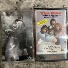The Who - Who’s better, Who’s Best And Quadrophenia: Cassette Tape Lot Of 2