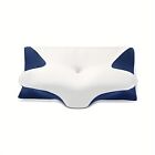 Blue Cervical Pillow Memory Foam Pillows For Neck And Shoulder Relax
