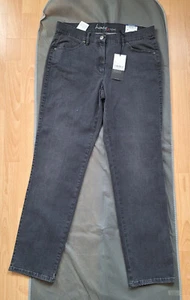 Damen Jeans Toni Honey Gr. 42 Neu Hose Dunkelgrau - Bild 1 von 4