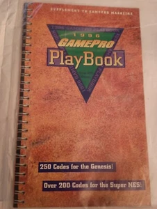 1996 GamePro Playbook SNES Sega Genesis Codebook NBA Jam Road Rash Mutant League - Picture 1 of 1