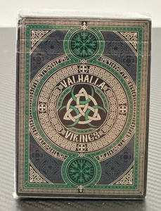 The US Playing Card Co Valhalla Vikings Playing Cards Emerald Special Edition - Bild 1 von 7