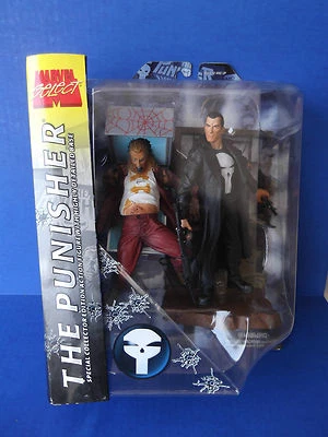 FIGURA DE ACCIÓN MARVEL SELECT DIAMOND TOYS THE PUNISHER 7" Foto 1 de 4