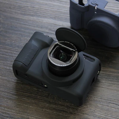 Fit for Canon PowerShot V1 Silicone Rubber Camera Full Body Cases Bag Protection - Image 1 of 4