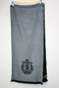 Billionaire Couture grau Wolle Logo Schal - Bild 1 von 9