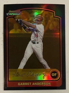 2003 Bowman Chrome Garret Anderson Gold Refractor /170 - Bild 1 von 3