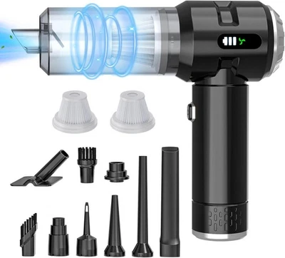 Car Vacuum Cleaner Cordless, Handheld Powerful 25000PA Strong...  - Image 1 of 4