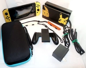 Nintendo Switch Pokémon: Let's Go, Pikachu! Limited Edition Konsole & BONUS - Bild 1 von 15