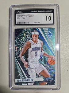 2023 phoenix teal lazer Paolo Banchero cgc 10 - Picture 1 of 2