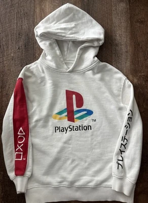 Playstation Licencia Zara Sudadera con Capucha Blanca Juvenil Talla 9 Oficial SONY Retro Gaming Foto 1 de 4