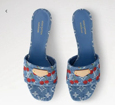 Tacones cereza LV Murakami talla 10 Foto 1 de 4