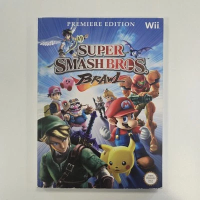 Nintendo Wii Super Smash Bros. Brawl Game Strategy Guide Premier Edition Book - Image 1 of 4