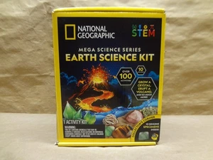 National Geographic STEM Science Kit 15+ Experimentos, Cultivo de Cristal, Kit de Volcán - Imagen 1 de 7
