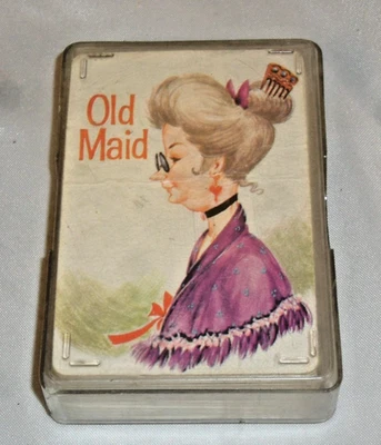 Vintage Whitman Old Maid Playing Cards Card Game COMPLETE 4492 1960s - Image 1 of 4