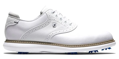 New FootJoy Golf Traditions Shoes White/White 13.0 M - Image 1 of 3