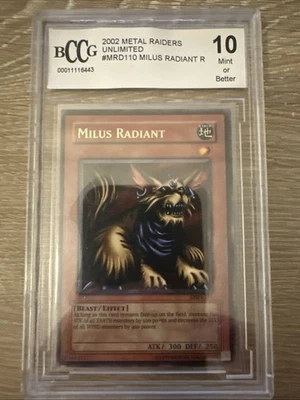 Milus Radiant MRD-110 Metal Raiders PSA 10 BCCG 10 - Image 1 of 2