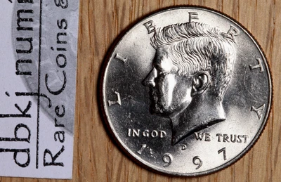 1997 D Kennedy Half Dollar 50¢ - Choice to Gem Uncirculated - Image 1 of 3