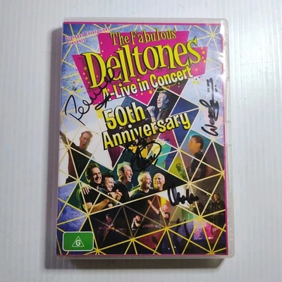 The Fabulous Delltones A-Live in Concert 50th Anniversary SIGNED DVD REG 4 0 - image 1 of 4