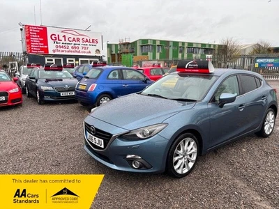 Mazda 3 SPORT NAV + BLUETOOTH + SATNAV + 2 KEYS + LOW INSURANCE + 3M WARRANTY - Image 1 of 4
