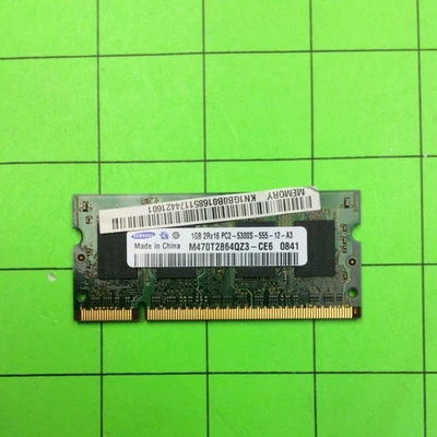 Samsung M470T2864QZ3 1G PC2-5300S Random Access Memory RAM - Image 1 of 3