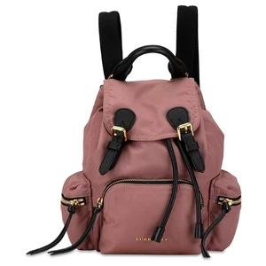 Burberry Rucksack Canvas Backpack Rosa Made In Italy - Bild 1 von 14