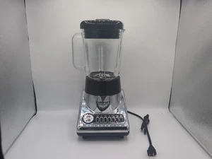 Cuisinart Powerblend 600 Deluxe Chrom Mixer Modell SPB-10CH FUNKTIONIERT Glas - Bild 1 von 13